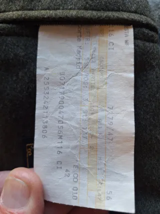 Abrigo Loden Steinbock Himalaya Vintage Talla 56