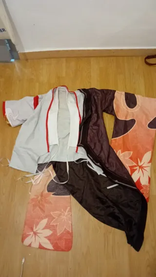 Cosplay Kazuha SSR + peluca + zapatos