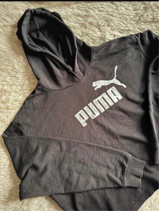 Sudadera corta Puma negra