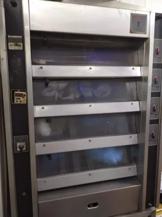 Horno a gas solera refractaria