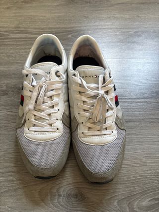 Zapatillas Tommy Hilfiger Hombre Gris/Blanco
