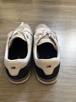 Zapatillas Tommy Hilfiger Hombre Gris/Blanco