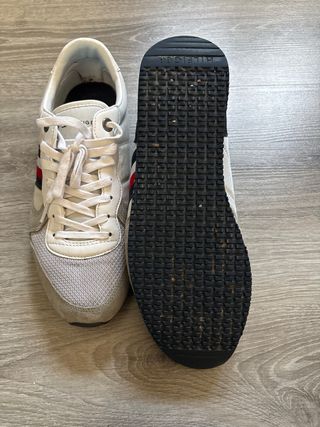 Zapatillas Tommy Hilfiger Hombre Gris/Blanco