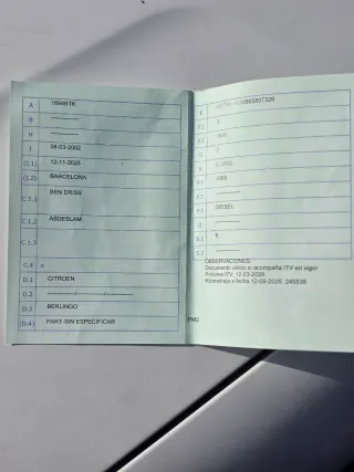 Citroen Berlingo 2002