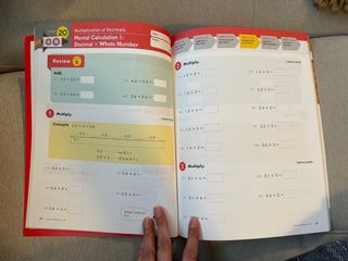 Kumon Math Boosters Decimals Inglés, nuevo