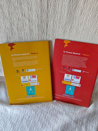 Pack 2 libros infantiles ilustrados Peonza Musical