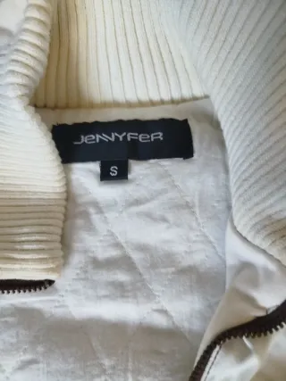 Chaqueta vaquera enguatada