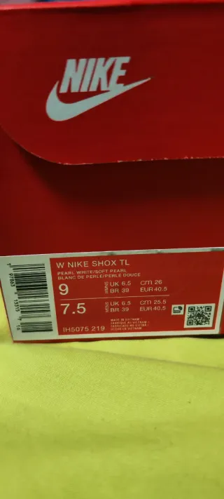 Nike Shox TL Rosa perlada