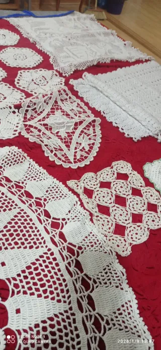 Lote de ganchillo artesanal Todo 29€