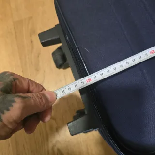 Maleta de viaje azul