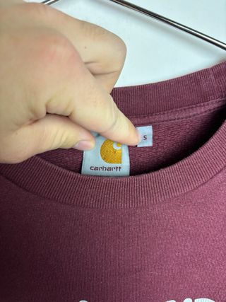 Sudadera Carhartt Work in Progress Roja