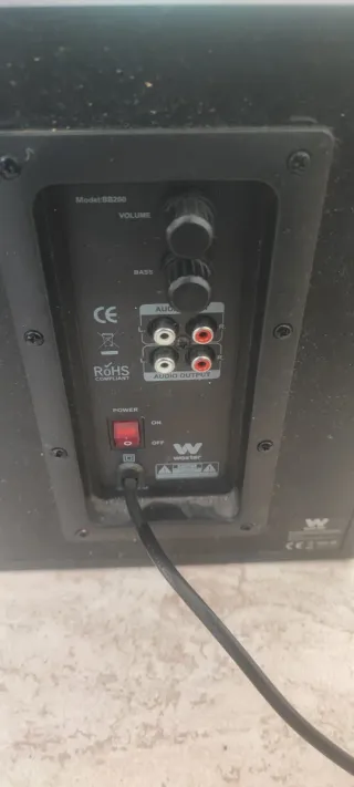 Altavoces Woxter Negros