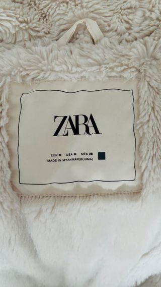 Abrigo mujer Zara Nuevo