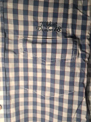 Camisa xadrez Tiffosi tamanho S