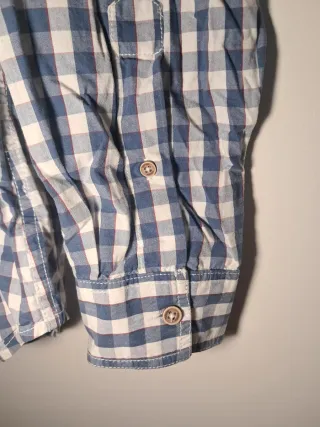 Camisa xadrez Tiffosi tamanho S