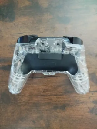 Mando Nintendo Switch Transparente LED