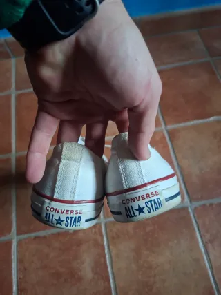 Converse Blancas Originales Talla 42