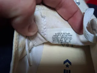 Converse Blancas Originales Talla 42