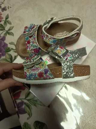 Sandali bambina glitter easywalk numero 24