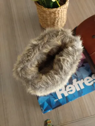 Botines de piel Refresh forrados de borrego