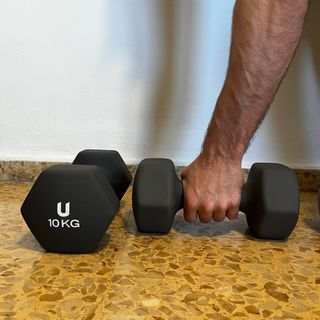 Set Mancuernas Neopreno 5kg, 8kg, 10kg