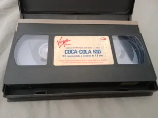 Película VHS Coca-Cola Kid