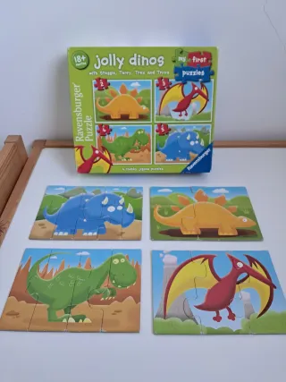 Puzzles Ravensburger Jolly Dinos +18m