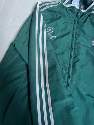 Chaqueta Real Madrid Champions League Adidas Verde