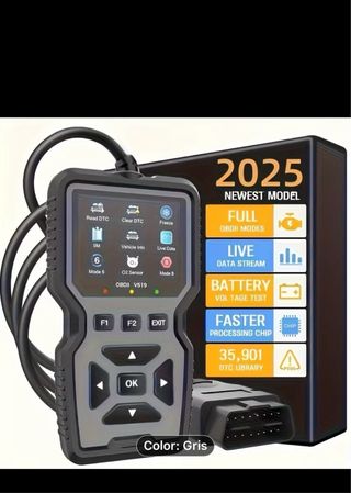 OBDII V519 Lector de Códigos/Fallos motor Coche