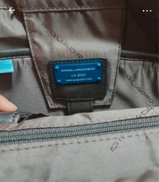 Borsello Piquadro marrone con cartellino