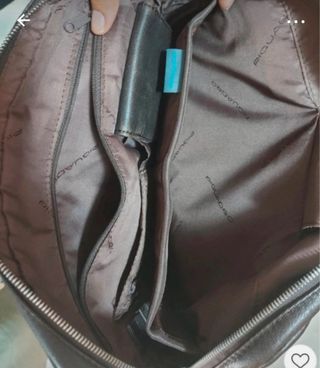 Borsello Piquadro marrone con cartellino