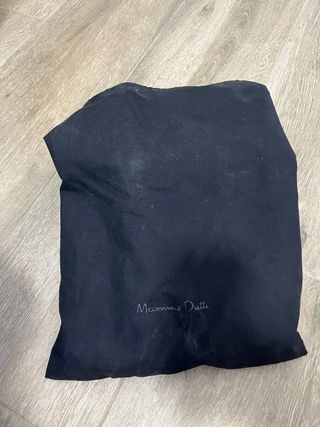 Mocasines Massimo Dutti Negros