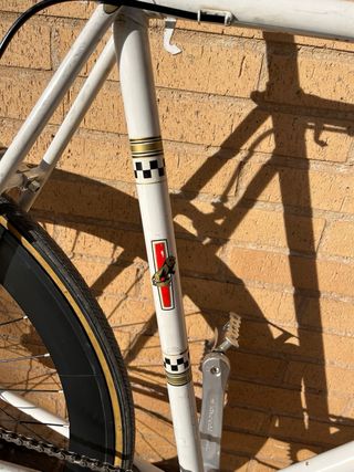 Bicicleta Clásica Peugeot Blanca