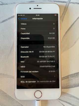 iPhone 8 Dorado 64GB