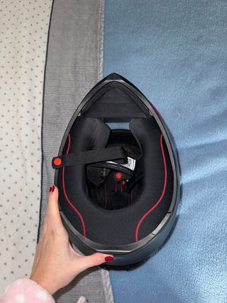 Casco AGV K1 Talla XS Negro/Rosa