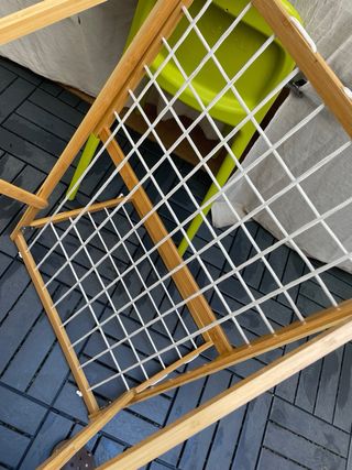 Tendedero Plegable Bambú  NUEVO