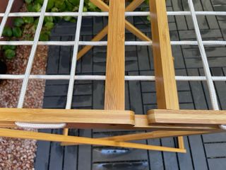 Tendedero Plegable Bambú  NUEVO