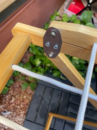 Tendedero Plegable Bambú  NUEVO