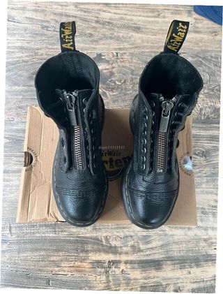 Botas Dr. Martens 39 Cremallera Negra