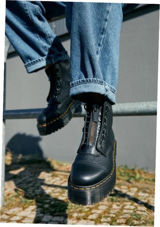 Botas Dr. Martens 39 Cremallera Negra