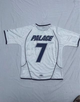 Camiseta Palace x Umbro Blanca