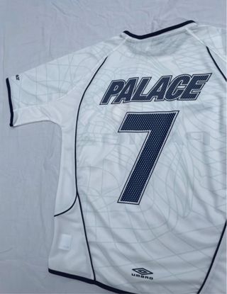 Camiseta Palace x Umbro Blanca