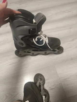 Patines en línea y protecciones