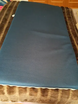 Cuna de viaje plegable y colchon