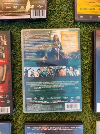 3€ Lote 8 Películas DVD (Español, Inglés, Francés)