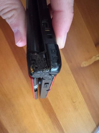 Nintendo 3DS XL Roja funcionando