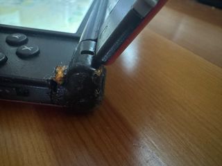 Nintendo 3DS XL Roja funcionando