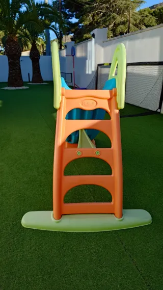 Tobogán Feber Azul y Naranja