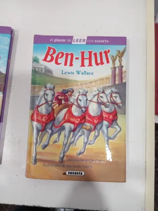 Ben-Hur y Los viajes de Gulliver libros infantiles
