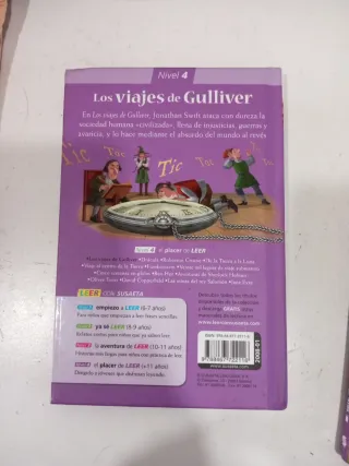 Ben-Hur y Los viajes de Gulliver libros infantiles